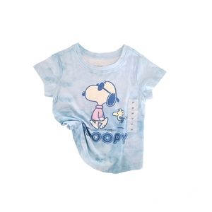 Girl's Peanuts snoopy Tie Dye T-shirt